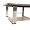 Tavolino da caffè Primus 1062 con ripiano in pietra color ardesia color cromo di Draenert, Immagine 4
