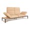 Noto 2-Seater Sofa in Beige Fabric from Contour 8