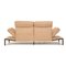 Noto 2-Seater Sofa in Beige Fabric from Contour 10