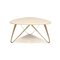 Coffee Table in White Wood from Joval Plektron 6