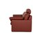 Erpo Cl 300 Leather Three-Seater Sofa in Rust Brown Red 7