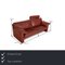 Erpo Cl 300 Leather Three-Seater Sofa in Rust Brown Red 2