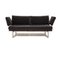 Living Platform Fabric Two-Seater Sofa in Gray from Walter Knoll 1