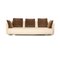 Model 6300 3-Seater Sofa in Cream Leather from Rolf Benz, Image 1