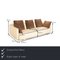 Model 6300 3-Seater Sofa in Cream Leather from Rolf Benz 2