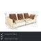 Model 6300 3-Seater Sofa in Cream Leather from Rolf Benz, Image 2