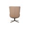 Leya Armchair in Beige Leather from Freifrau 7