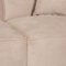 Sofá de cuatro plazas de tela de terciopelo Beluga de Iconx Studios beige gris claro, Imagen 3