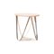 Chronos Wooden Coffee Table in Pink from Joval 1