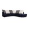 Model 4500 Corner Sofa in Dark Blue Leather from Rolf Benz 1