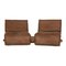 Free Motion Edit 2 2-Seater Sofa in Brown Fabric from Koinor 1