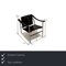 Le Corbusier Lc 1 Leather Armchair in Black from Cassina, Image 2