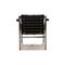 Le Corbusier Lc 1 Leather Armchair in Black from Cassina 10