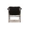 Le Corbusier Lc 1 Leather Armchair in Black from Cassina, Image 10