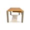 Mesa de comedor H 801 / E de madera marrón de Ronald Schmitt, Imagen 6