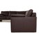 System Plus Corner Sofa in Brown Leather from Machalke 8