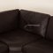 System Plus Corner Sofa in Brown Leather from Machalke 4