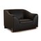 Leather Armchair Black from Ligne Roset 1