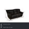 2-Seater Sofa in Black Leather from Leolux 2