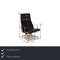 EA 222 Soft Pad Armchair in Black Leather from Vitra 2