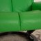 Magic Power Leather Armchair in Green from Stressless 4