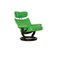 Magic Power Leather Armchair in Green from Stressless 3