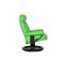 Magic Power Leather Armchair in Green from Stressless 7