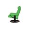 Magic Power Leather Armchair in Green from Stressless 9