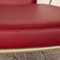 Accuba Leather Lounger in Red from Cor 3