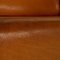 Sofá de tres plazas de cuero Ds 47 marrón, Imagen 4