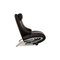 Solo 699 Leather Armchair in Black from WK Wohnen 6