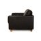 Socrates 2-Seater Sofa in Black Leather from Poltrona Frau 8