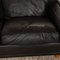 Socrates 2-Seater Sofa in Black Leather from Poltrona Frau, Image 4