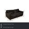 Socrates 2-Seater Sofa in Black Leather from Poltrona Frau, Image 2