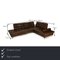 Loft Corner Sofa in Brown Leather from Joop! 2