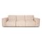 Beluga 4-Seater Sofa Beige Velvet from IconX Studios 1