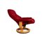 Armchair in Red Fabric from Stressless 3