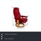 Roter Stoffsessel von Stressless 2