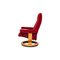 Fauteuil en Tissu Rouge de Stressless 9