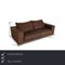 Budapest 3-Seater Sofa in Taupe Leather from Baxter 2