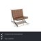 Barcelona Lounge Chair in Beige Fabric by F. Waldemar Stiegler/Marbach for Knoll Inc. / Knoll International 2