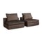 Groundpiece Graues Zwei-Sitzer Sofa von Flexform 3