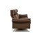 Lucca Leather Three-Seater Brown Sofa from Erpo 6