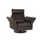 Conseta Leather Armchair in Gray from Cor 1