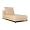Nuvola Fabric Lounger Beige Cream Chaise Lounge from Rolf Benz, Image 1
