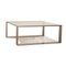 Ring Glass Coffee Table Silver from Who's Perfect 1