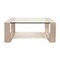 Ring Glass Coffee Table Silver from Who's Perfect 4