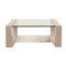 Ring Glass Coffee Table Silver from Who's Perfect, Image 6