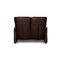 Soft Leather Two Seater Brown Sofa from Himolla 9