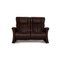 Soft Leather Two Seater Brown Sofa from Himolla 1